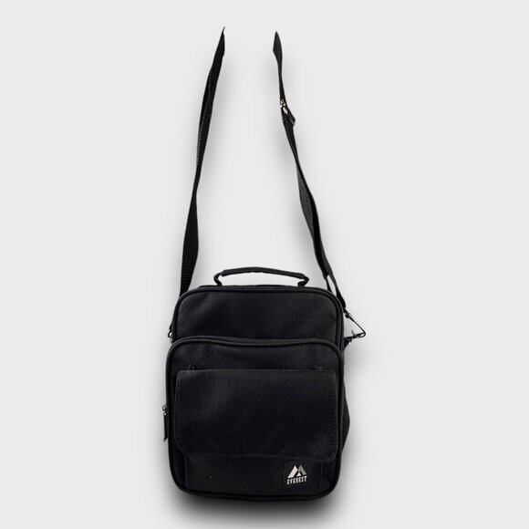 Everest Other - Everest Black Crossbody Bag Adjustable Strap Multiple Compartments EUC Travel